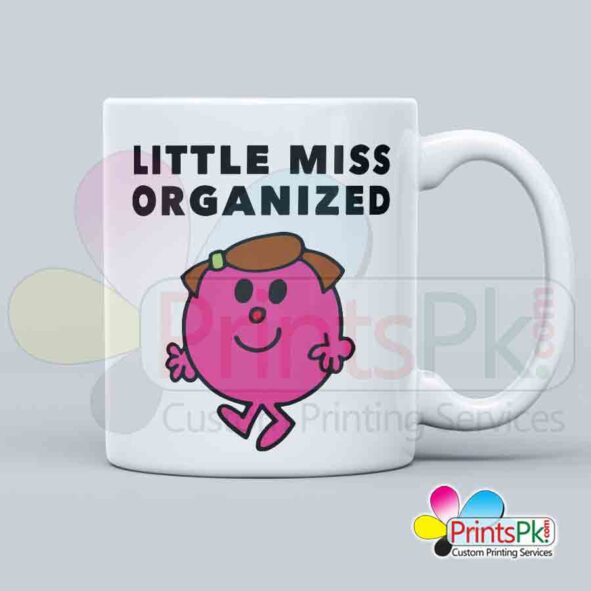 Little Miss organized Mug, Personalized Mug