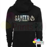 Customized Silver Name Hoodie - Personalize With Your Name