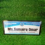 Customized Office Name Plate