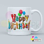 Happy Birthday Mug, Personalized Birthday Mug