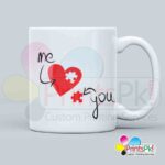 Me & You Heart Mug Best Customized Mug for your Love