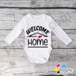 Welcome Home Baby Romper