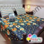 3 PCs bed sheets
