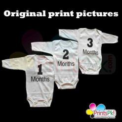personalized 12 months baby bodysuits
