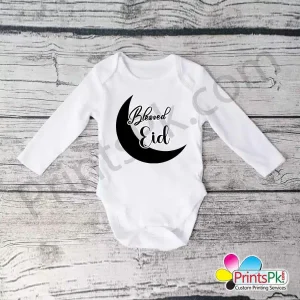 personalized blessed eid baby romper, Eid Rompers,