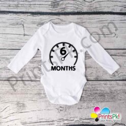 personalized 6 months baby romper
