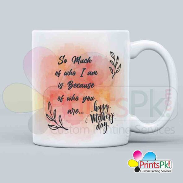 So much of who i am is because of who you are cushion, Best gift for mothers day