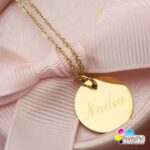 Customized Name Coin Necklace - Personalized Coin Locket