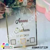Customized Nikkah Thumb Print Frame,