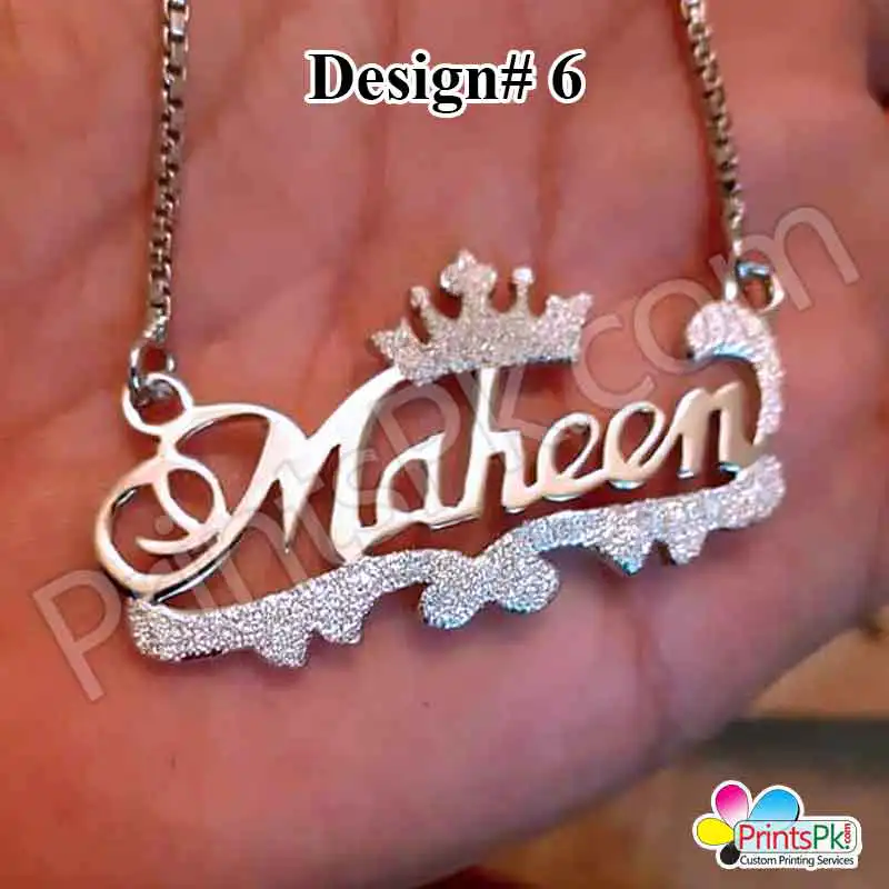 locket design name, Maheen Name Locket,
