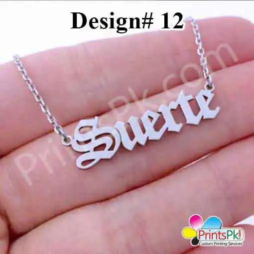 Name Locket Chain, Name Chain,