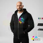 Custom Zipper Hoodie Printing in Pakistan