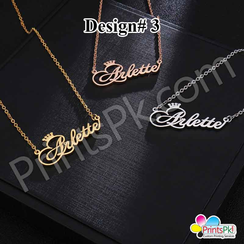 Name Necklace in Pakistan,